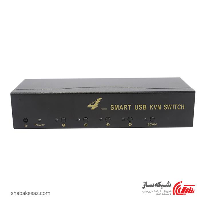 کی وی ام سوئیچ VGA فرانت Faranet Kvm fn-k4us با 4 پورت USB