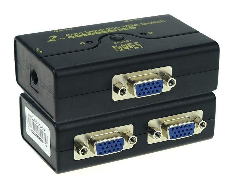 KNETPLUS KPM9021 VGA Switch 2Port