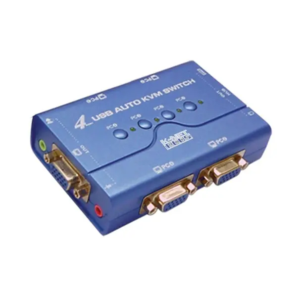 سوییچ VGA KVM چهار پورت USB کی نت پلاس مدلKPU624 - 3