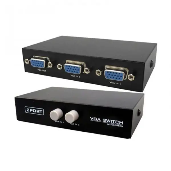 سوییچ دو پورت وی نت مدل VGA Switch - 2