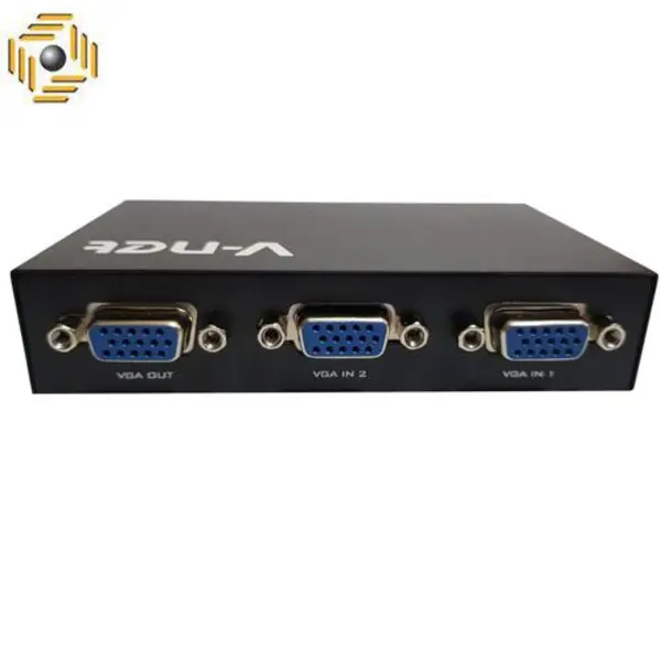 سوییچ دو پورت وی نت مدل VGA Switch - 4