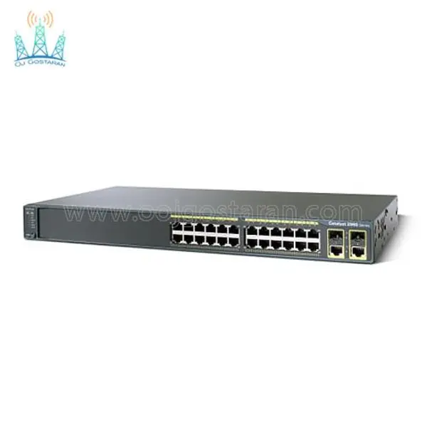 سوئیچ سیسکو مدل WS C2960 24PCL Cisco WS C2960 24PC L - 2