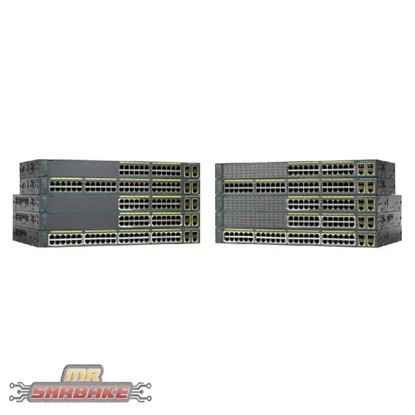 سوئیچ شبکه سیسکو WS-C2960-24PC-S