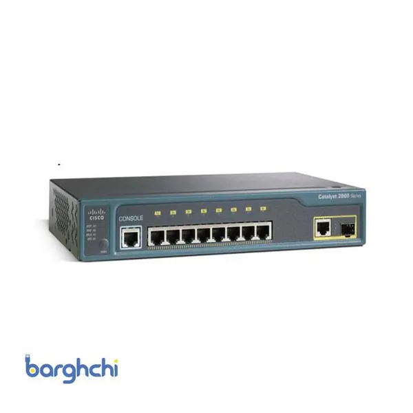 سوئیچ سیسکو مدل WS-C2960-8TC-L - 2