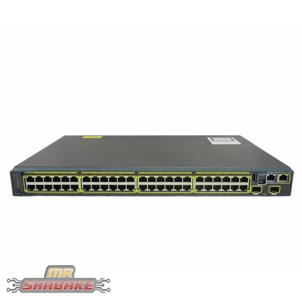 سوئیچ سیسکو مدل WS C2960C 8TC S Cisco WS C2960S 48TD L - 3