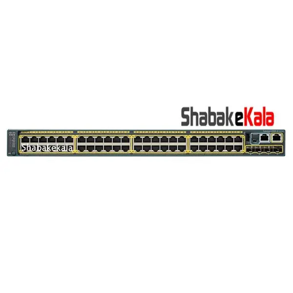 سوئیچ سیسکو مدل WS C2960C 8TC S Cisco WS C2960S 48TD L - 5