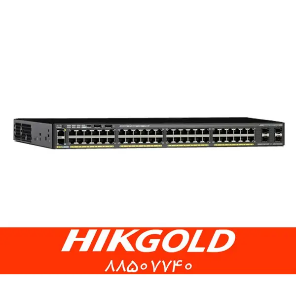 سوئیچ سیسکو WS- C2960X- 48FPD- L Switch Cisco WS- C2960X- 48FPD- L - 4