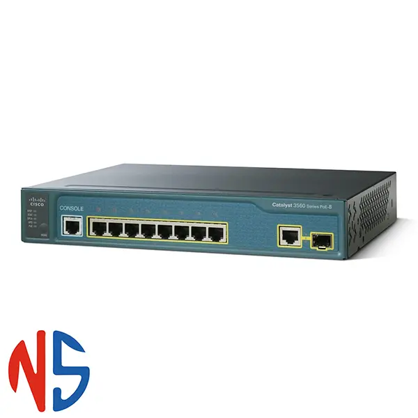 سوئیچ سیسکو مدل WS-C3560-8PC-S - 3