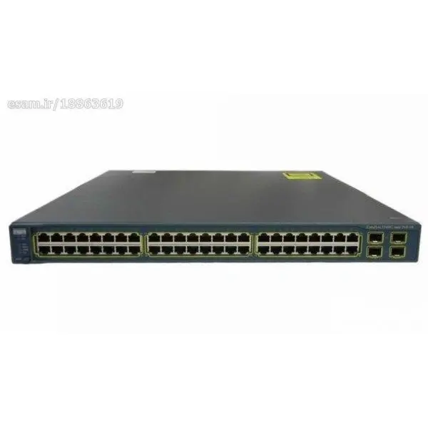 سوئیچ سیسکو مدل WS-C3560G-48PS-S - 4