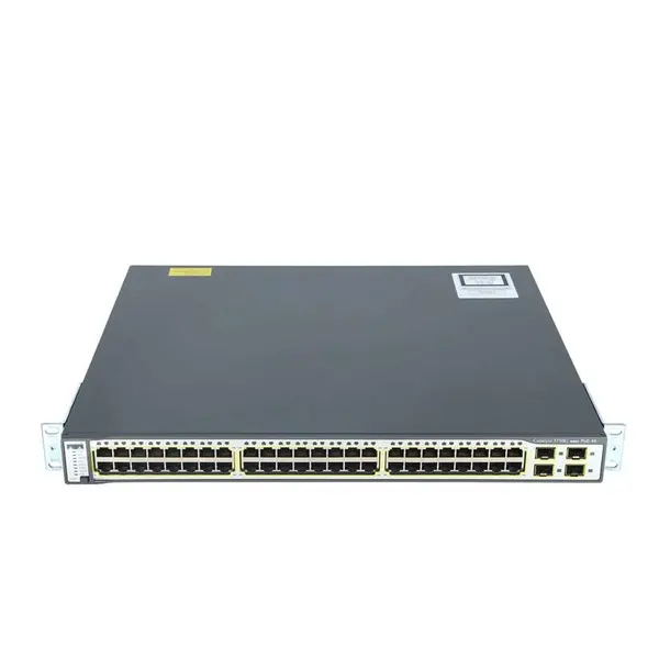 سوئیچ سیسکو WS-C3750G-48PS-S Cisco WS C3750G 48PS S Switch - 5