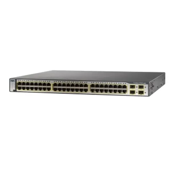 سوئیچ سیسکو WS-C3750G-48TS-S Cisco WS C3750G 48TS S Switch - 3