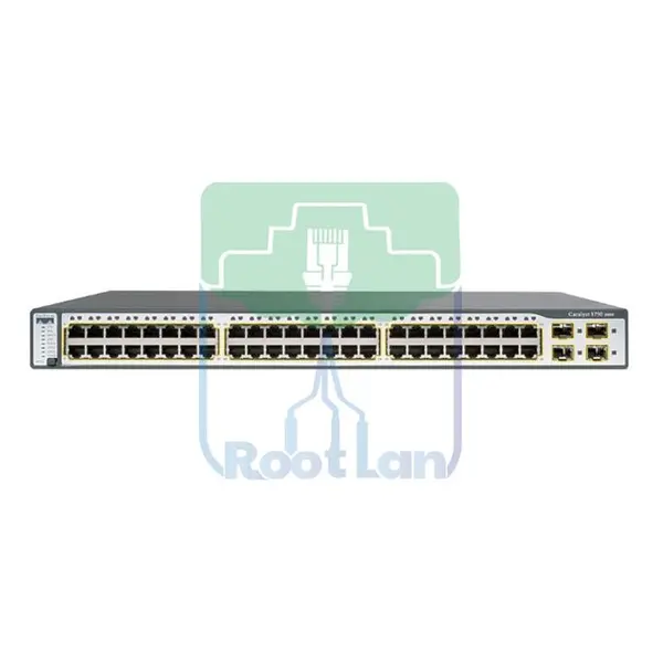 سوئیچ سیسکو WS-C3750G-48TS-S Cisco WS C3750G 48TS S Switch - 2