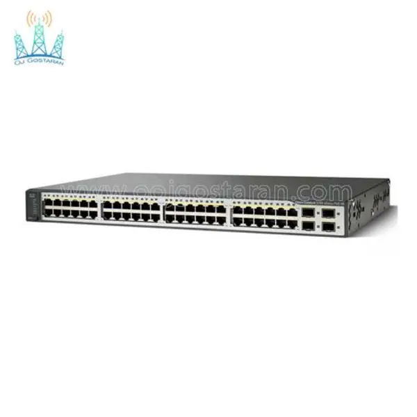 سوئیچ سیسکو WS-C3750G-48TS-S Cisco WS C3750G 48TS S Switch - 4