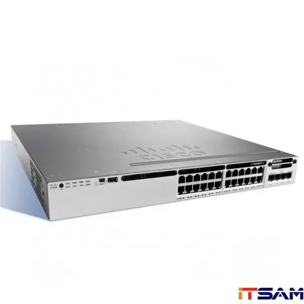 WS-C3850-24T-L 24Port Switch سوئیچ 24 پورت سیسکو مدل WS-C3850-24T-L - 2