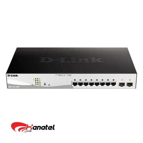 سوئیچ 10 پورت دی لینک مدل DGS 1210-10MP - 4