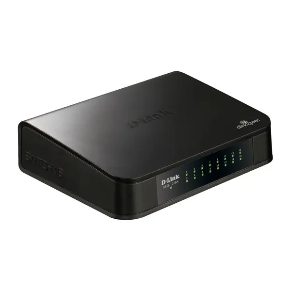 سوییچ 16 پورت غیر مدیریتی و مگابیتی دی-لینک مدل DES-1016A D-Link DES-1016A 16-Port Unmanaged 10/100Mbp/s Switch - 2