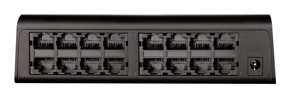 D-Link DES-1016A 16-Port Unmanaged 10/100Mbp/s Switch