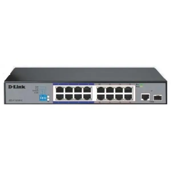 سوئیچ 16 پورت دی لینک DES-F1016P-E - 4