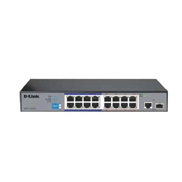 سوئیچ 16 پورت دی لینک DES-F1016P-E - 3