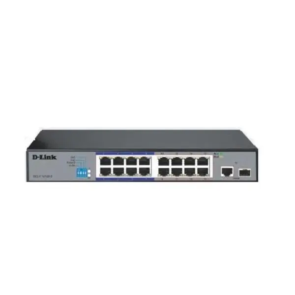 سوئیچ 16 پورت دی لینک DES-F1016P-E - 2