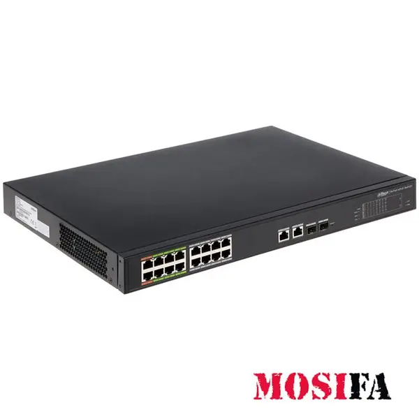 سوئیچ 16 پورت داهوا مدل DH-LR-2218-16ET-240 LR2218-16ET-240 16Port Switch - 4