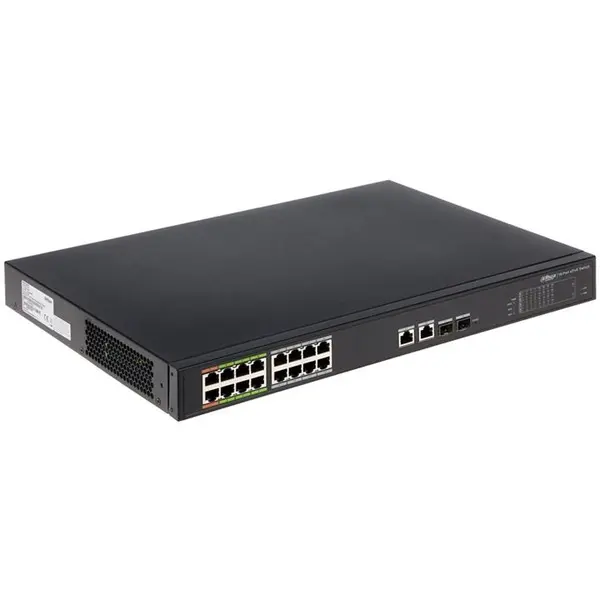 سوئیچ 16 پورت داهوا مدل DH-LR-2218-16ET-240 LR2218-16ET-240 16Port Switch - 3