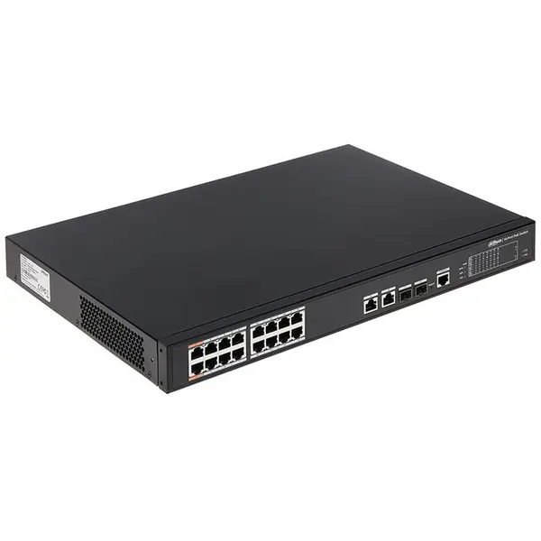 سوییچ 16 پورت داهوا مدل DH-PFS4218-16ET-190 DAHUA DH-PFS4218-16ET-190 16-Port Switch - 5