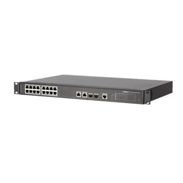 سوییچ 16 پورت داهوا مدل DH-PFS4218-16ET-190 DAHUA DH-PFS4218-16ET-190 16-Port Switch - 4