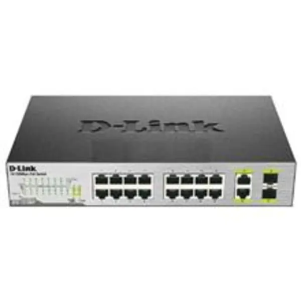 سوئیچ 18 پورت دی لینک مدل دی ایی اس 1018 ام پی D-Link DES-1018MP 18-Port Fast Ethernet PoE Switches with 2 Gigabit Uplink Ports - 5