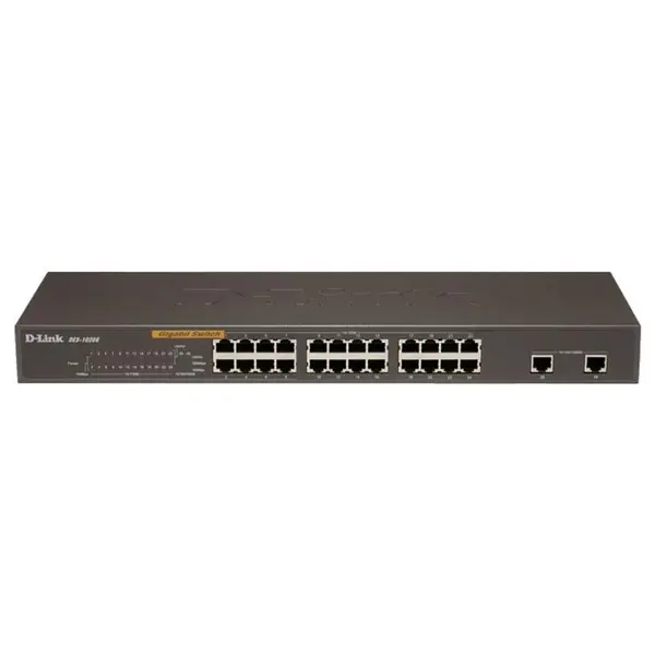 سوییچ 24 پورت به همراه 2 پورت Combo دی-لینک مدل DES-1026G D-Link DES-1026G 24 Port Switch with 2 Combo Port - 4