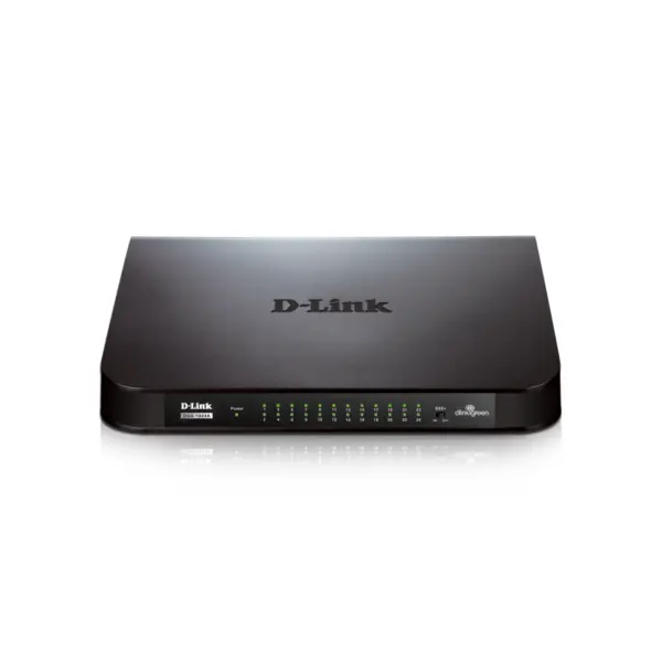 سوییچ 24 پورت غیرمدیریتی دی-لینک مدل DGS-1024A D-Link DGS-1024A 24-Port Unmanaged Gigabit Switch