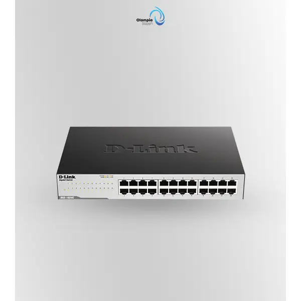 سوئیچ رکمونت گیگابیت 24 پورت دی لینک D-LINK DGS-1024C - 3