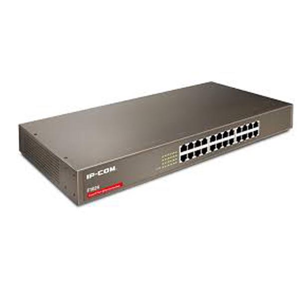 سوئیچ غیر مدیریتی 24پورت Fast Ethernet آی پی کام IP-COM F1024