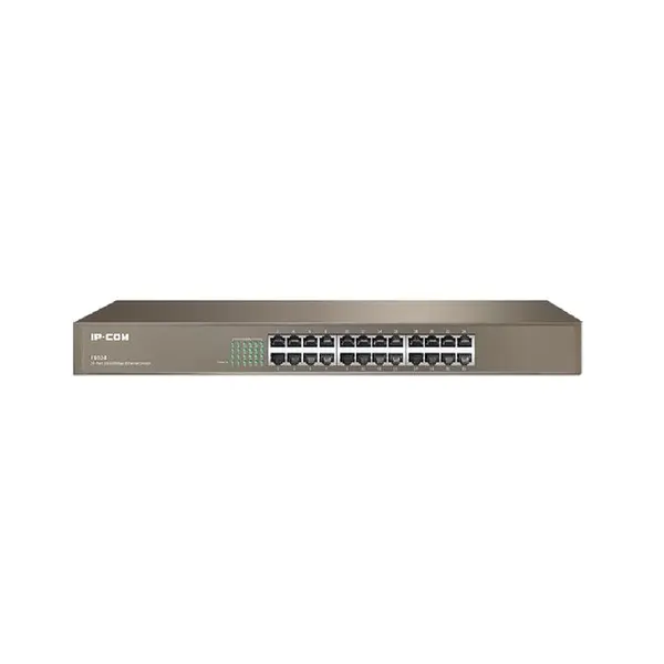 سوئیچ غیر مدیریتی 24پورت Fast Ethernet آی پی کام IP-COM F1024