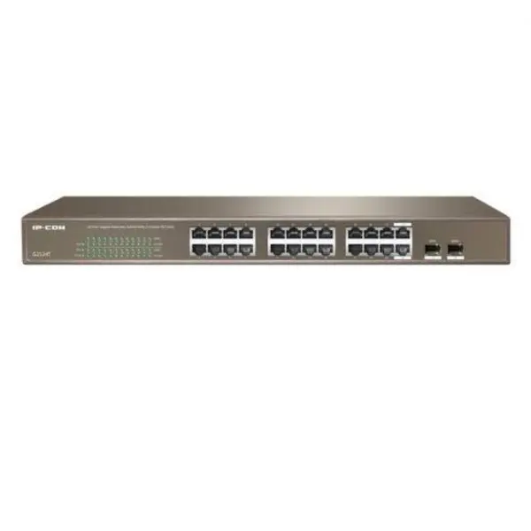 سوییچ 24 پورت گیگابایتی PoE رکمونت مدل g1124P آی پی کام