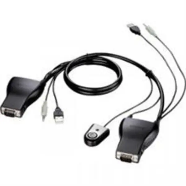 سوییچ دی لینک 2پورت KVM-221 Switch D-Link 2Port KVM-221 - 2