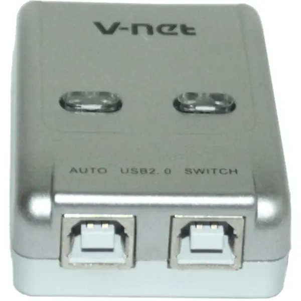 دیتاسوئیچ اتوماتیک 2 پورت V-net مدل USB
