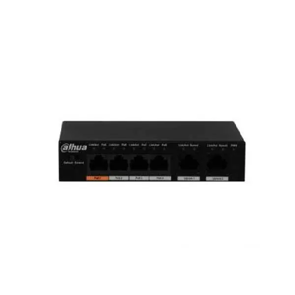 سوییچ شبکه 4 پورت داهوا مدل DH-S1500C-4ET2ET-DPWR - 2