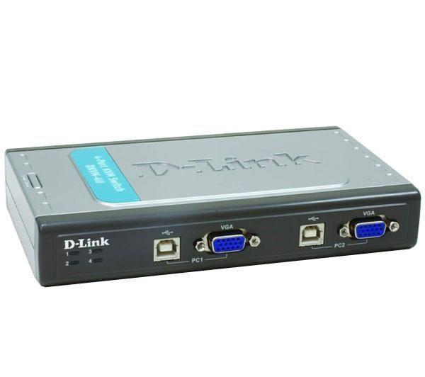 D-Link DKVM-4U 4-Port USB KVM Switch