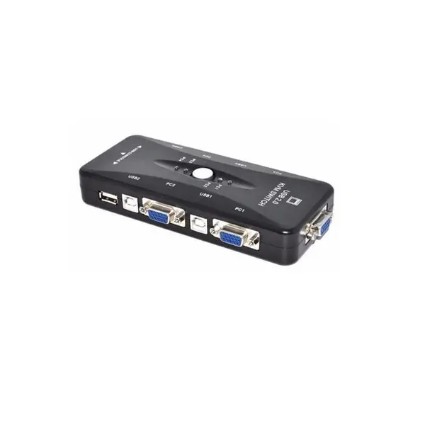 کی وی ام سوییچ 4 پورت V-net مدل Manual USB - 4