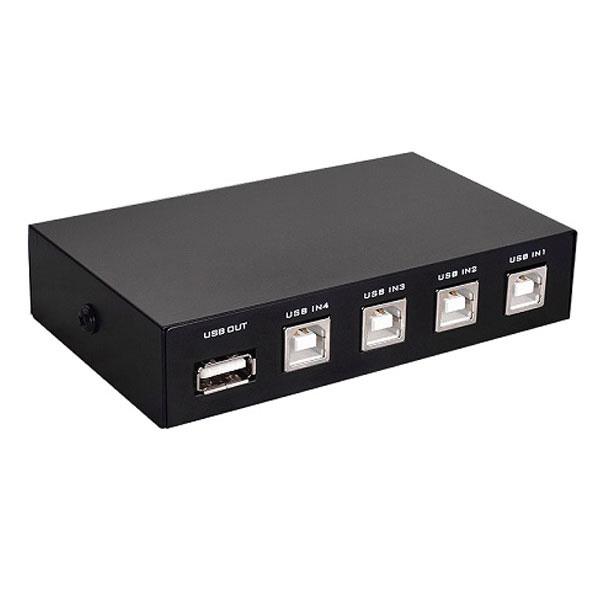 دیتاسوئیچ دستی 4 پورت V-net مدل USB