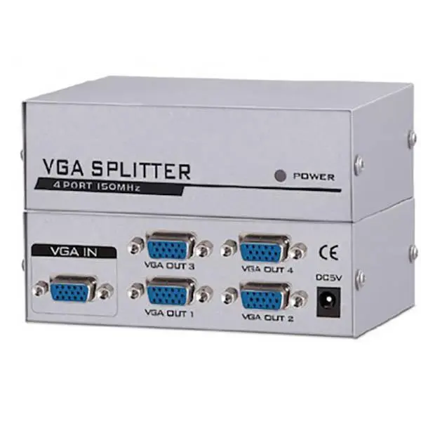 دیتاسوئیچ 4 پورت V-net مدل VGA V-net 4 PORT Data Switch VGA - 5