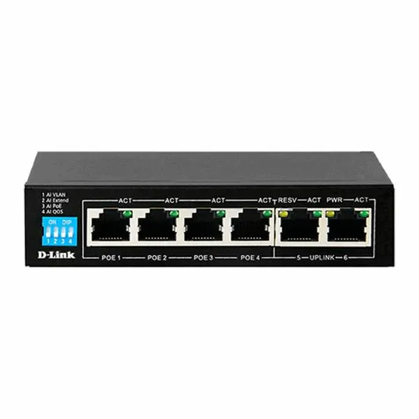 D-Link DGS-F1006P-E Desktop Switch
