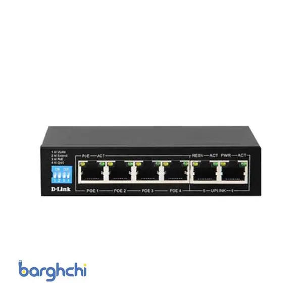 D-Link DGS-F1006P-E Desktop Switch