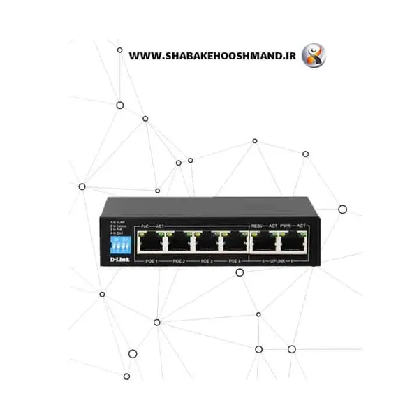 D-Link DGS-F1006P-E Desktop Switch