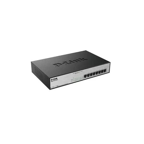 سوئیچ 8 پورت غیر مدیریتی دی لینک دی جی اس 1008 ام پی D-Link DGS-1008MP 8-Port Desktop Gigabit Max PoE Switch - 3