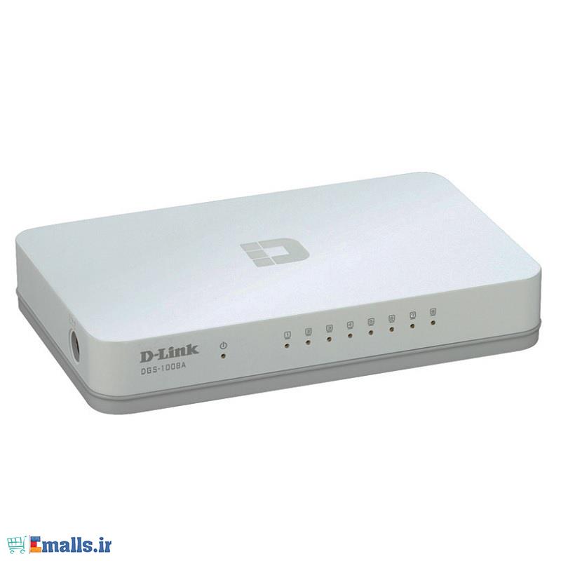 D-Link DGS-1008A 8-Port Gigabit Desktop Switch