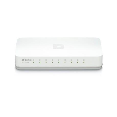 D-Link DGS-1008A 8-Port Gigabit Desktop Switch