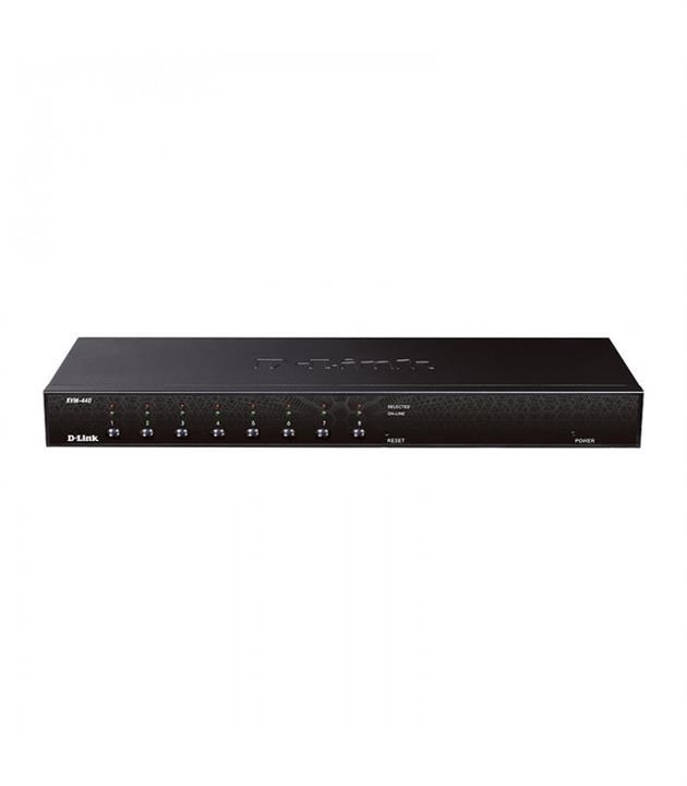 D-Link KVM-440 PS2/USB 8 Port Combo KVM Switch