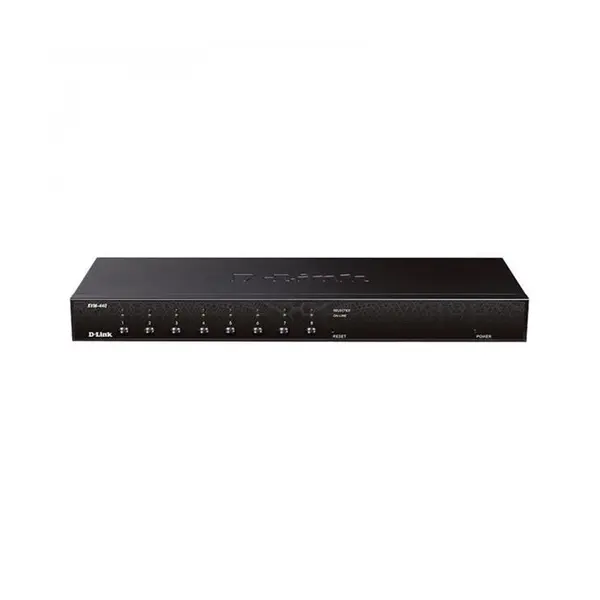 سوییچ 8 پورت PS2/USB دی-لینک مدل KVM-440 D-Link KVM-440 PS2/USB 8 Port Combo KVM Switch